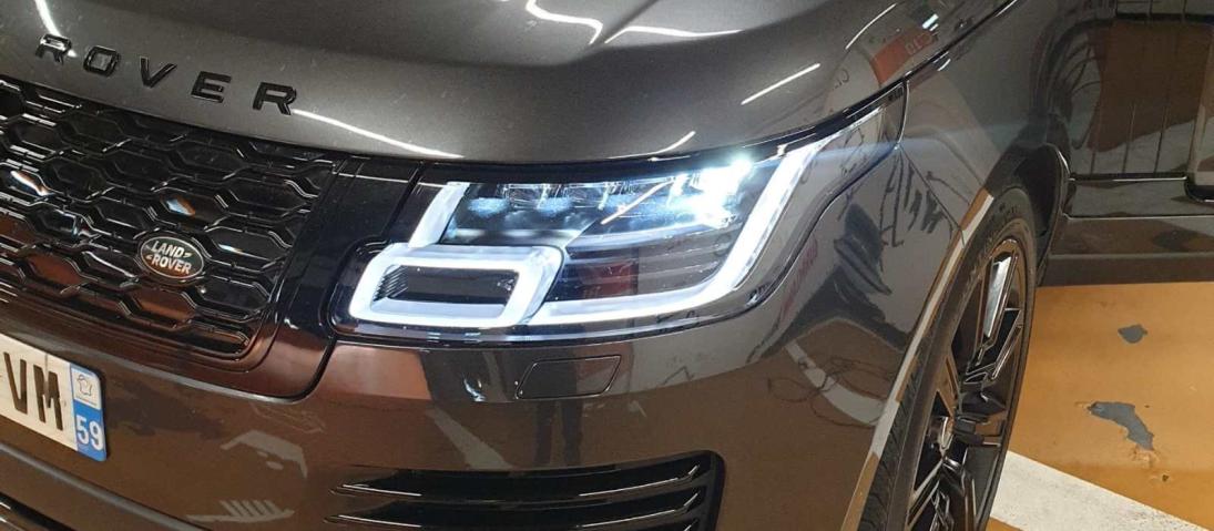 Optiques de phares rénovés